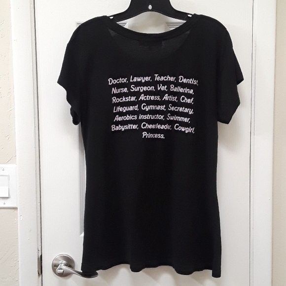 Rare! Wildfox Barbie My Resume Hippie Tee - Picture 4 of 8